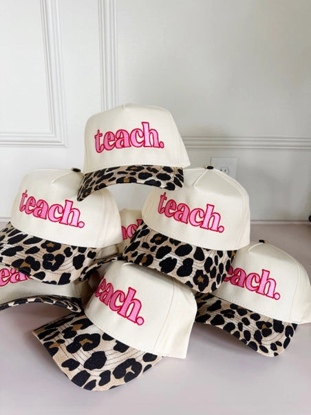 Teach Trucker Hat