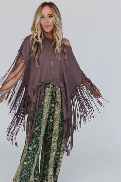 Showstopper Fringe Top