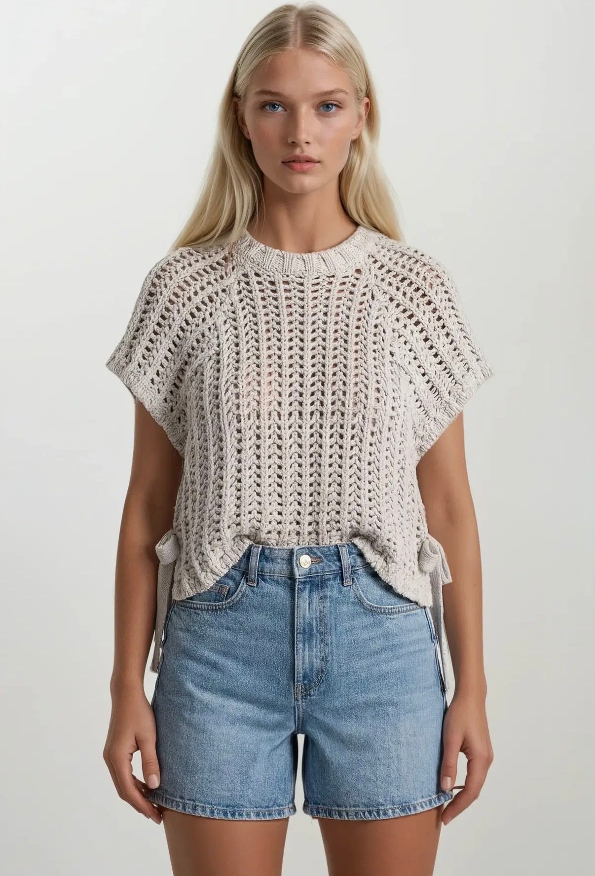 Chunky Knit Crochet Sweater