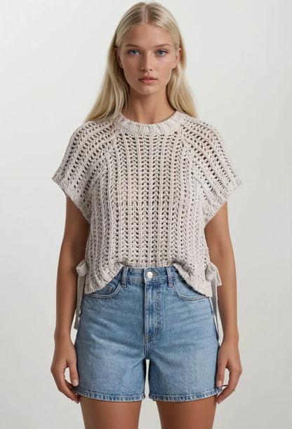Chunky Knit Crochet Sweater