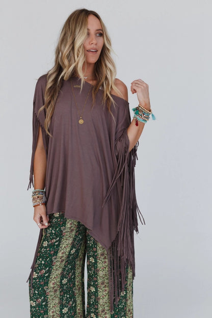 Showstopper Fringe Top