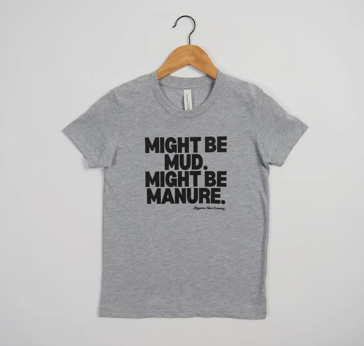 Might be mud. Might be manure.