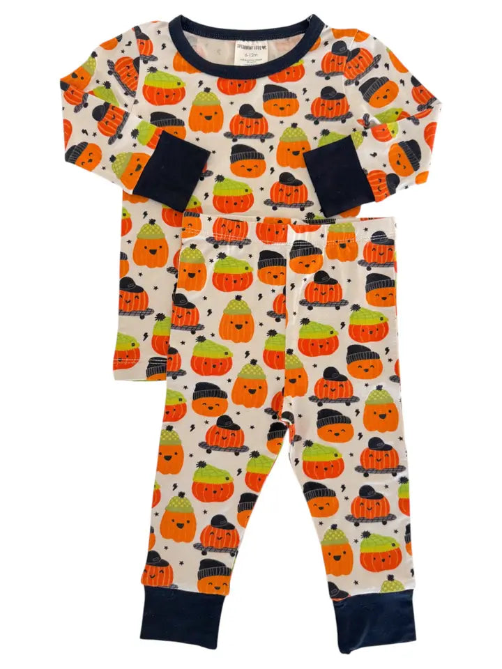 Pumpkin Buds, Long Sleeve 2-piece Set