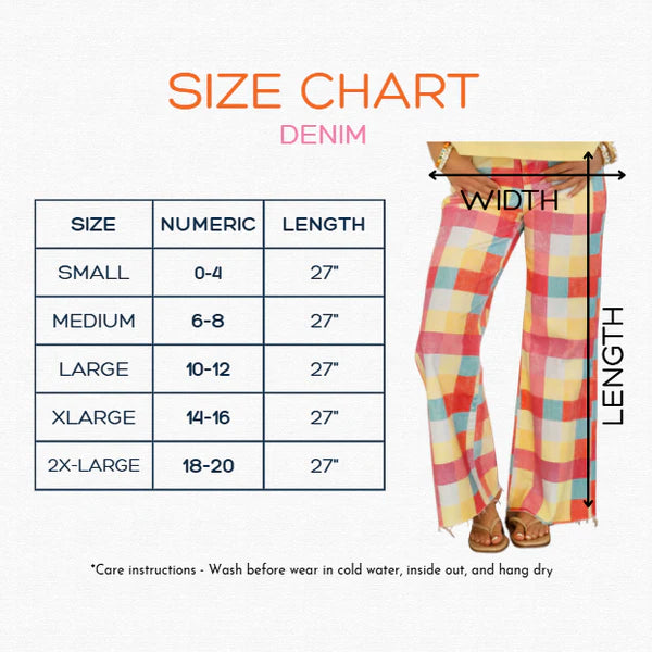 Baseball Denim Jeans