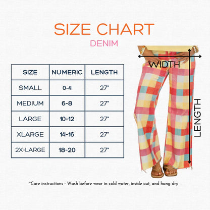 Baseball Denim Jeans