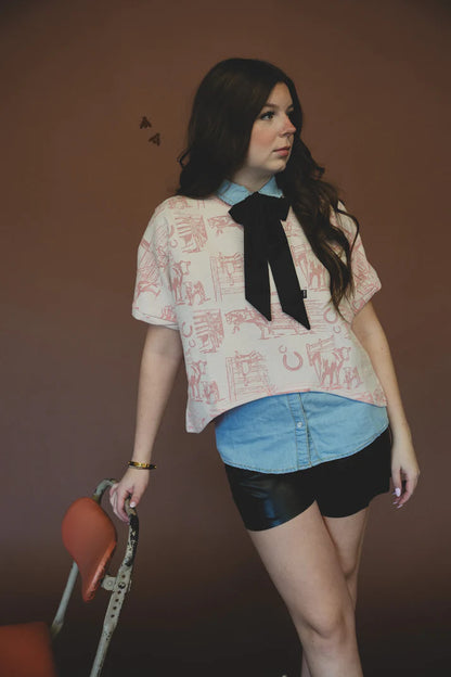 Billy Blush Top