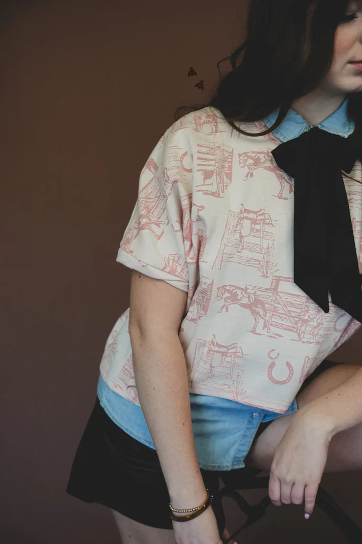 Billy Blush Top