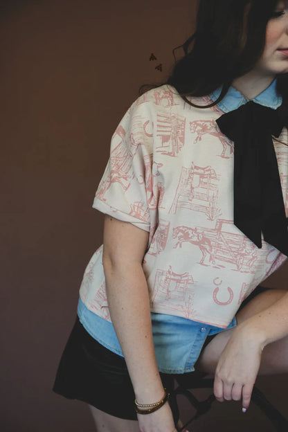 Billy Blush Top