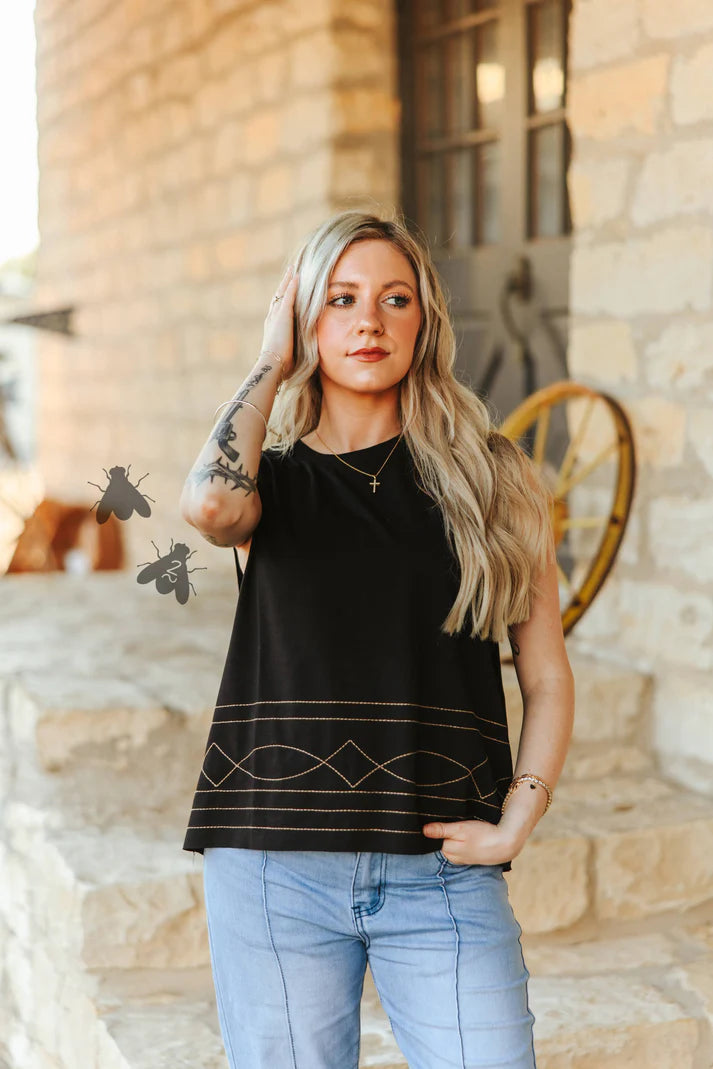 Rodeo Stitch Tank