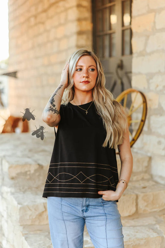 Rodeo Stitch Tank
