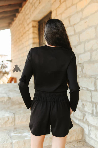 Basic Black Long Sleeve