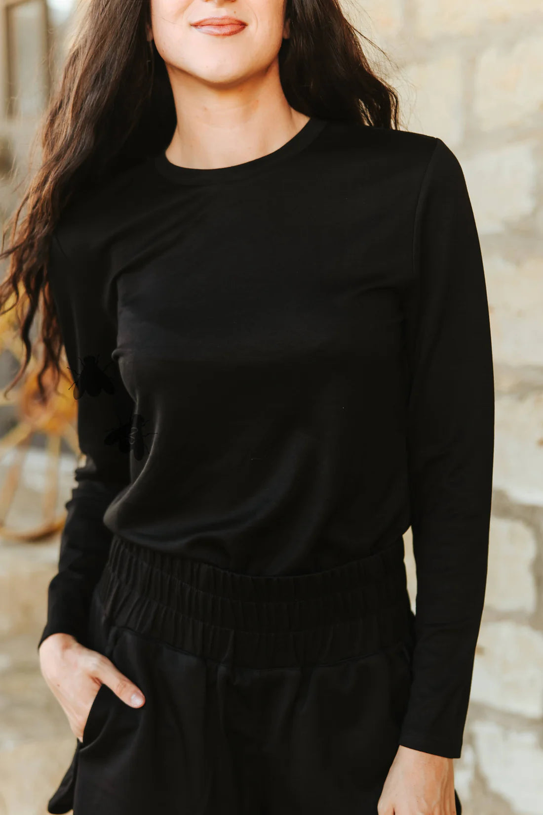 Basic Black Long Sleeve