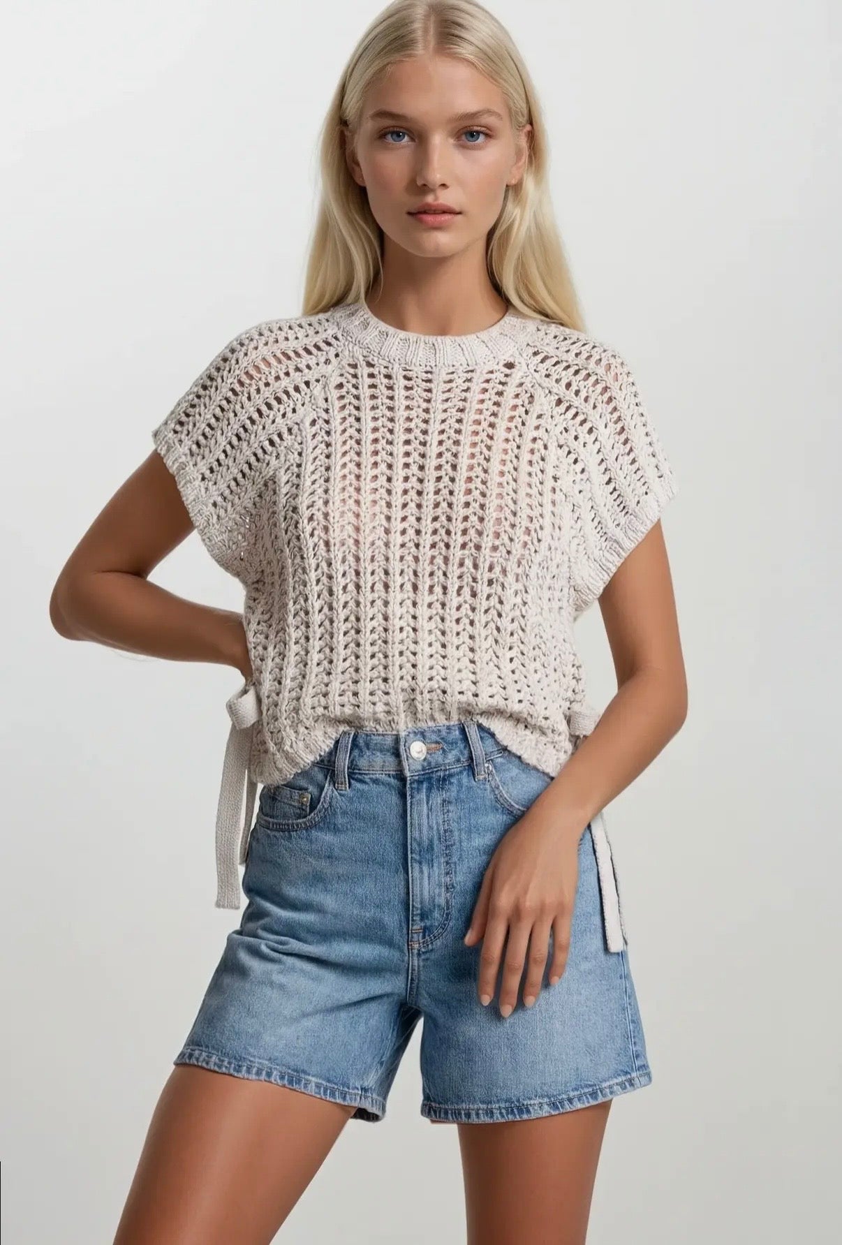 Chunky Knit Crochet Sweater