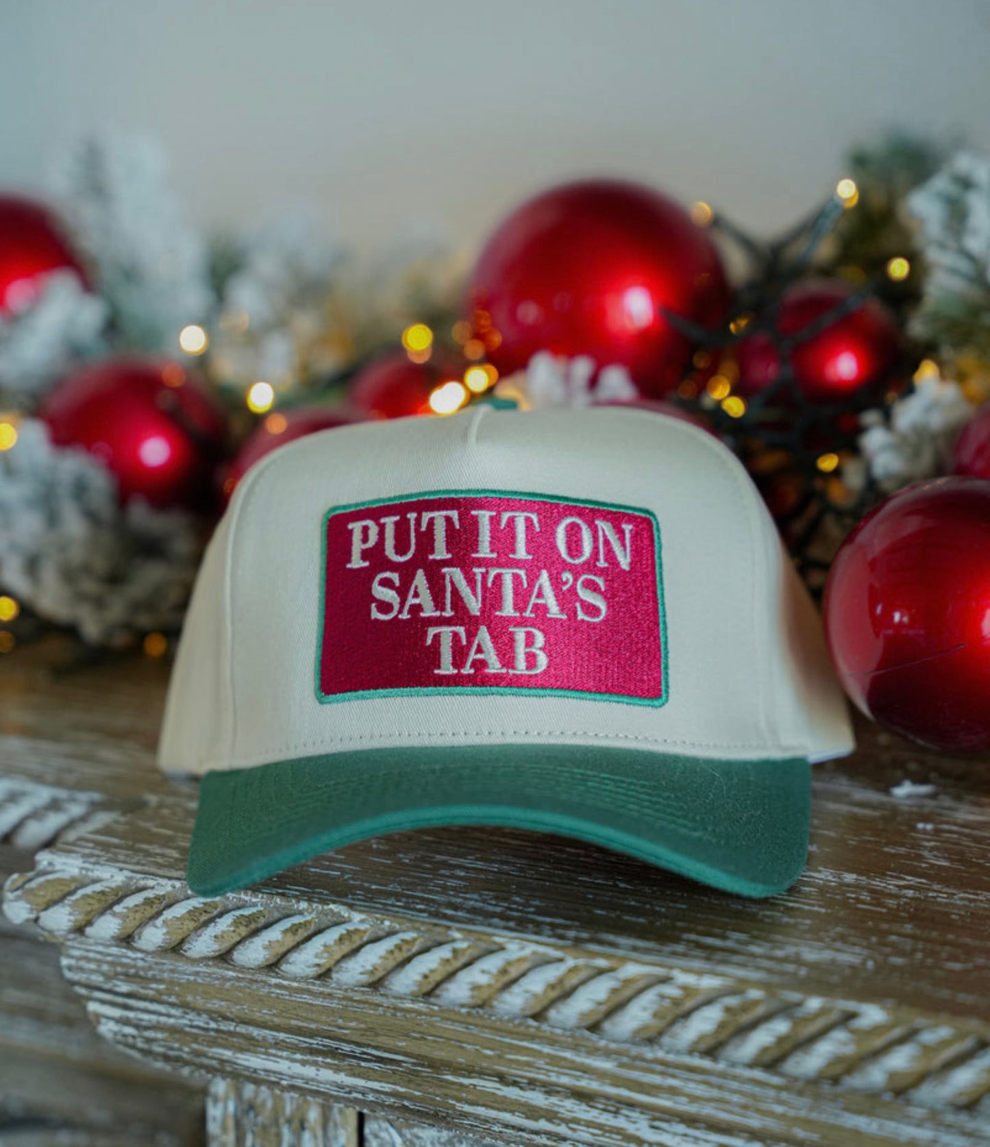 Put it on Santa’s Tab Trucker Hat
