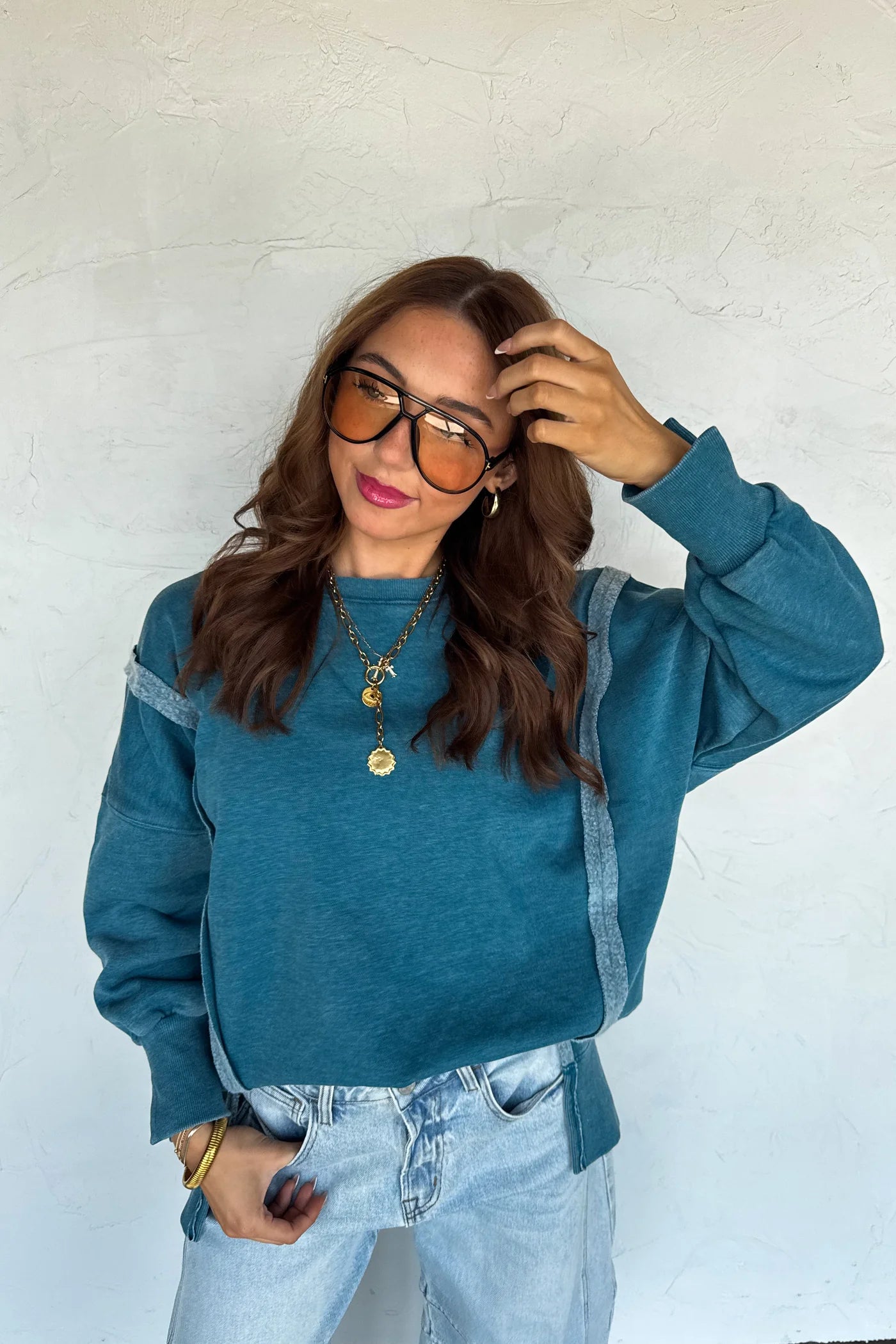 Mineral Washed Pullover