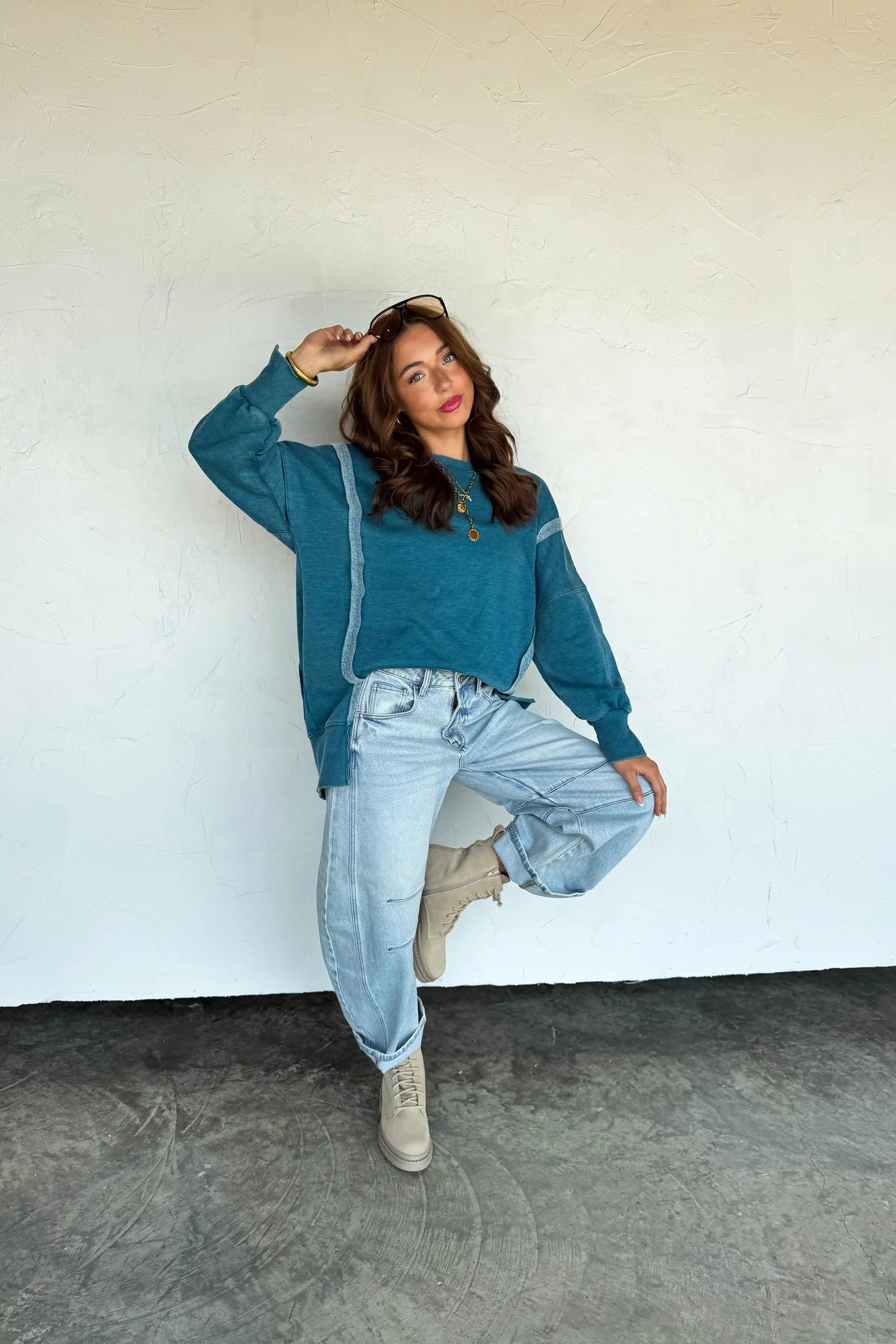 Mineral Washed Pullover