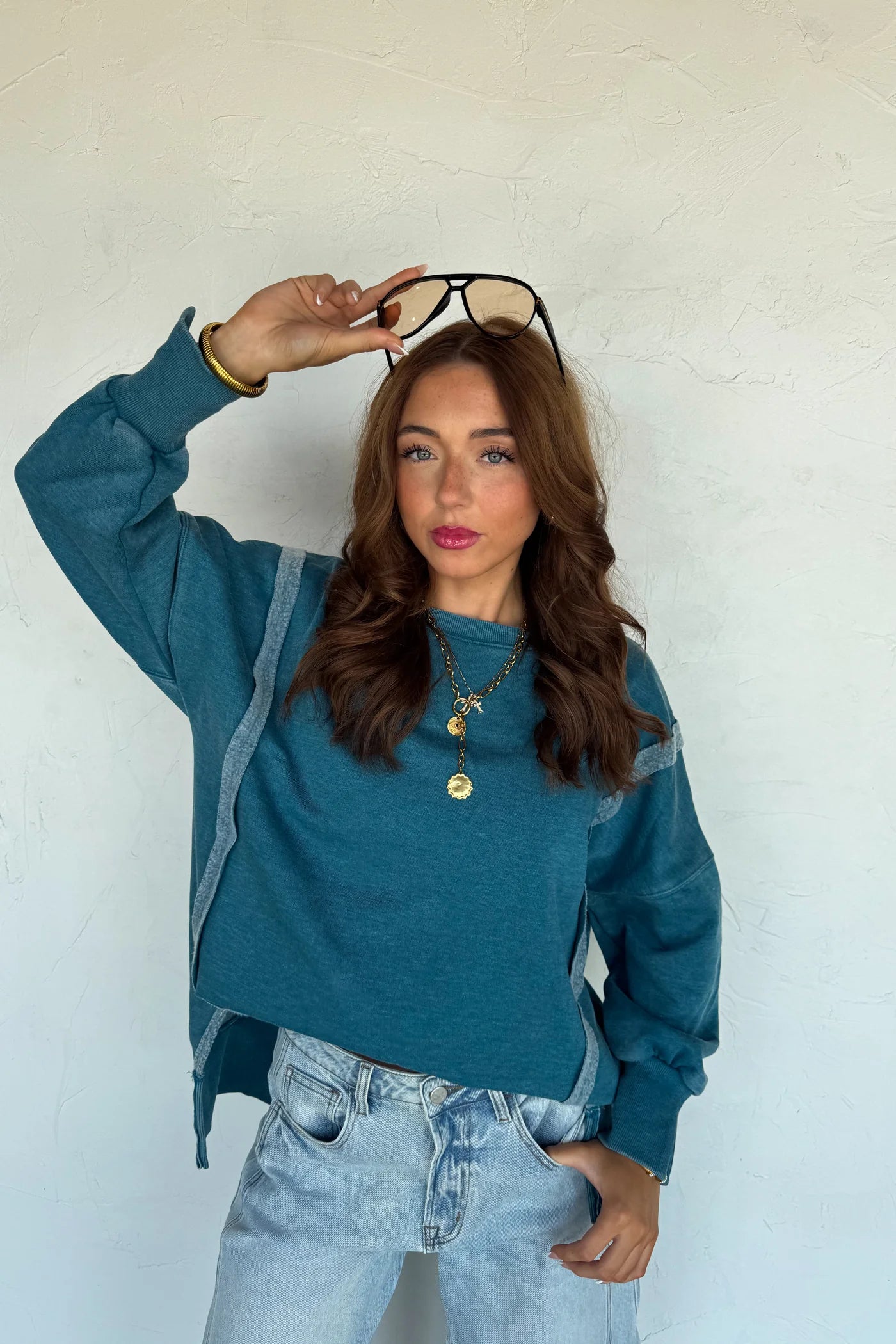 Mineral Washed Pullover
