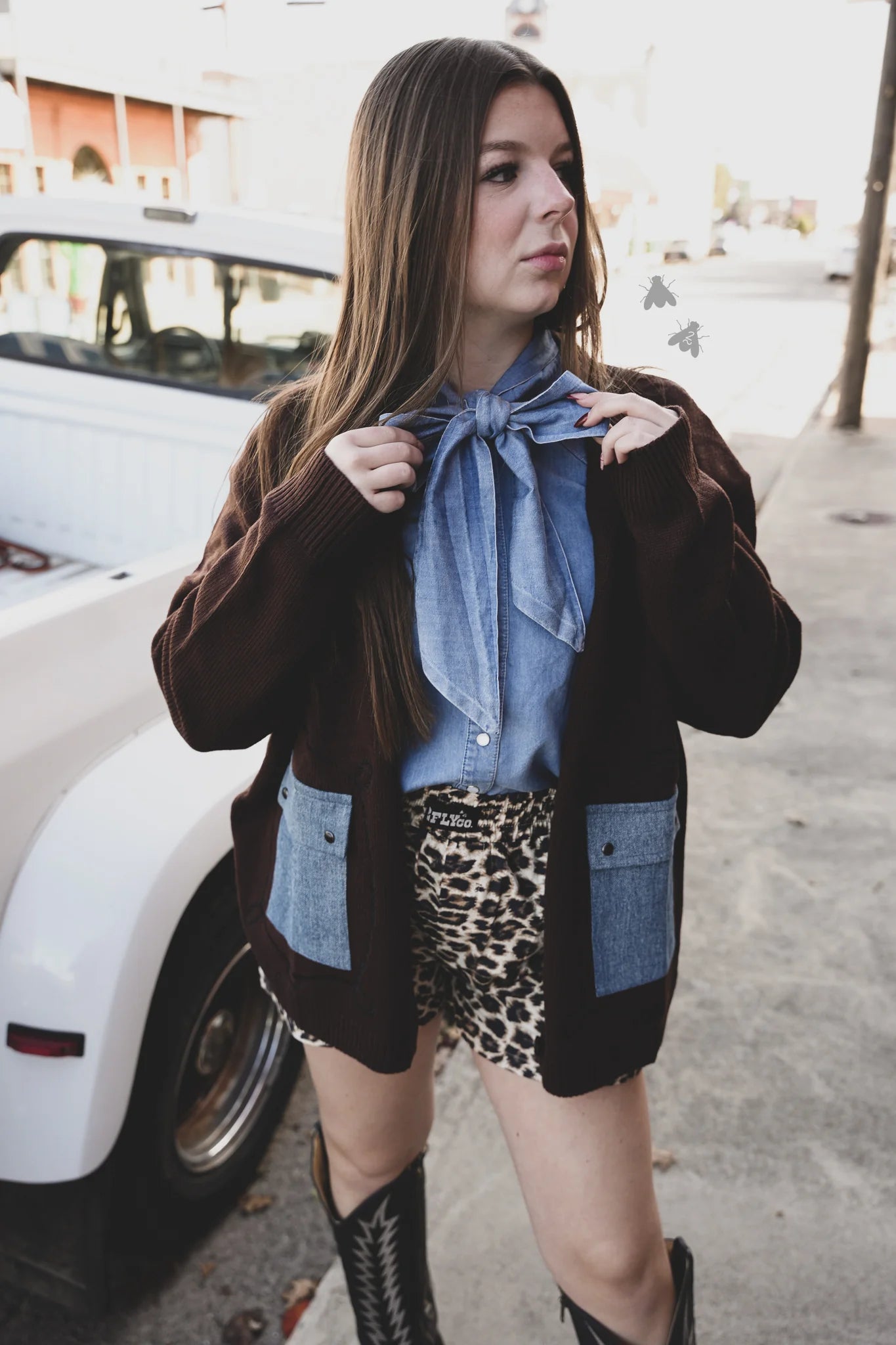 Cattle Babe Sweater - Angus
