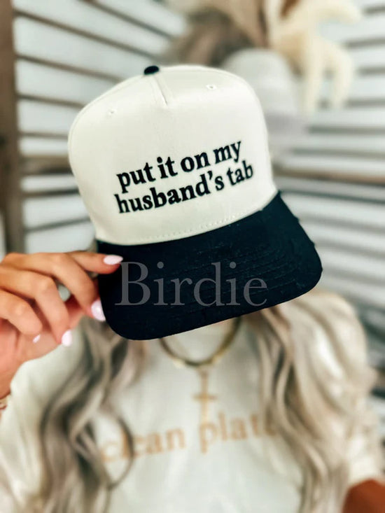 Put it on my Husband's Tab Trucker