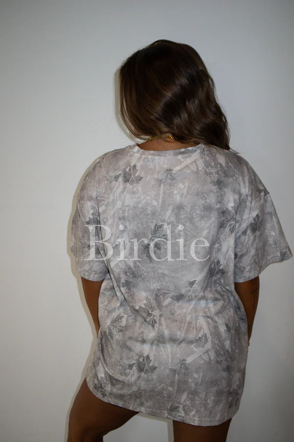 Iced Out Camo Oversized Tee