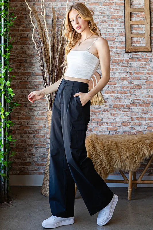 Black Cargo Pants