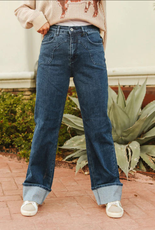 Yoke Pocket Jeans