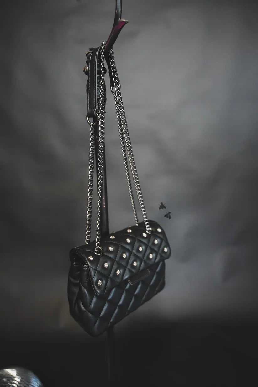 Studded Cross-Body Purse