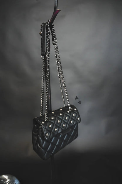 Studded Cross-Body Purse