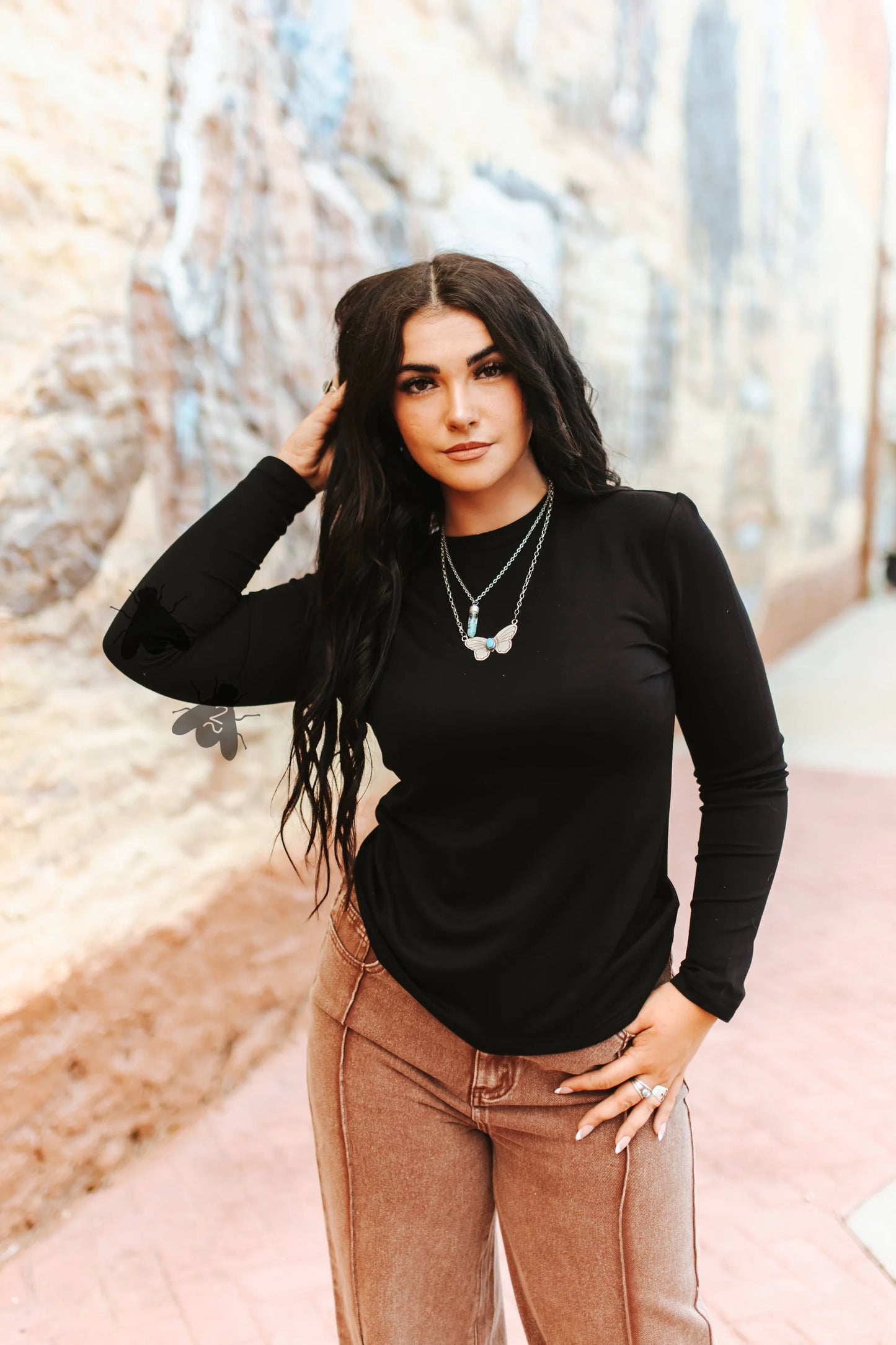 Basic Black Long Sleeve