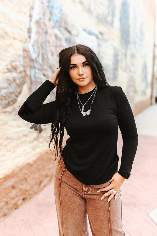 Basic Black Long Sleeve