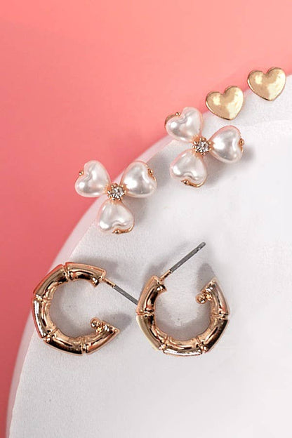 Trio Earring Set