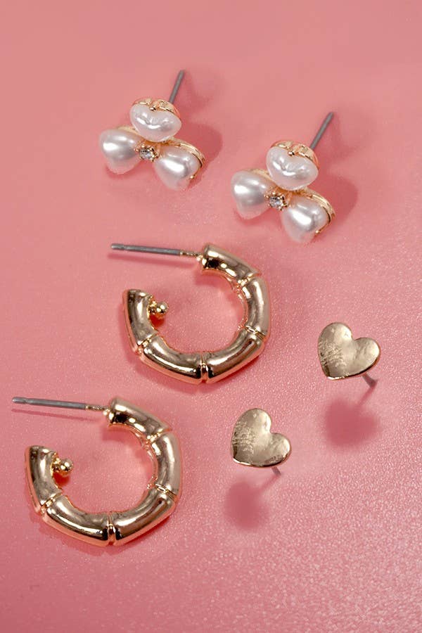 Trio Earring Set